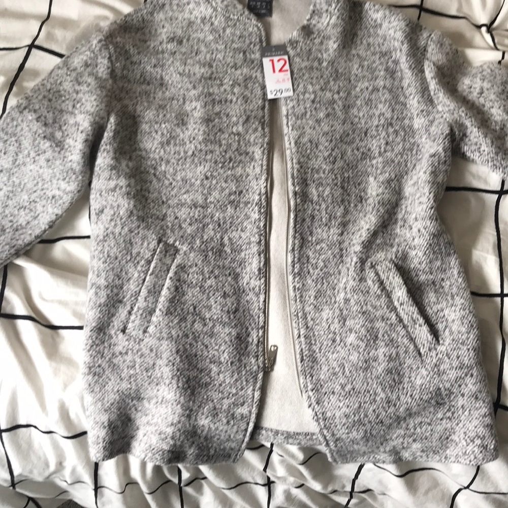 Primark heather grey coat
